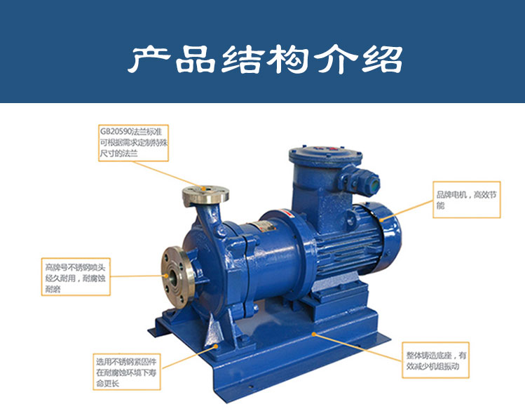 氟塑料磁力泵結構計算